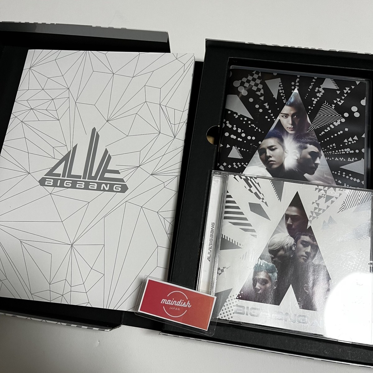 BIGBANG ALIVE CD + 2DVD + 58P PHOTO BOOK Limited Edition USED