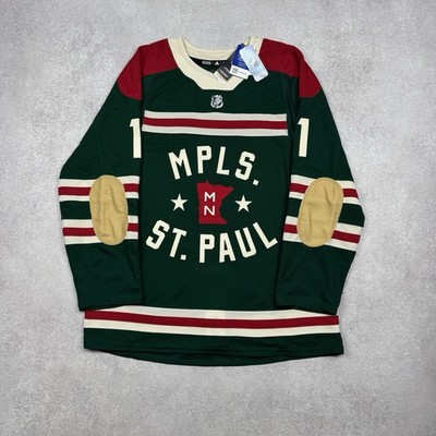 New Authentic Minnesota Wild NHL Jersey MPLS. ST. PAUL Size 52
