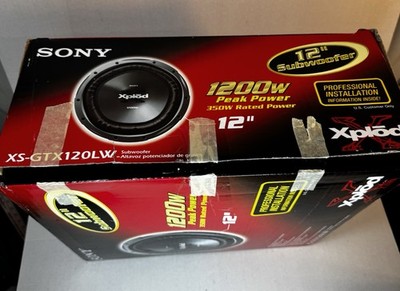 Sony XS-GTX120LW 1-Way 12in. Car Subwoofer for sale online | eBay