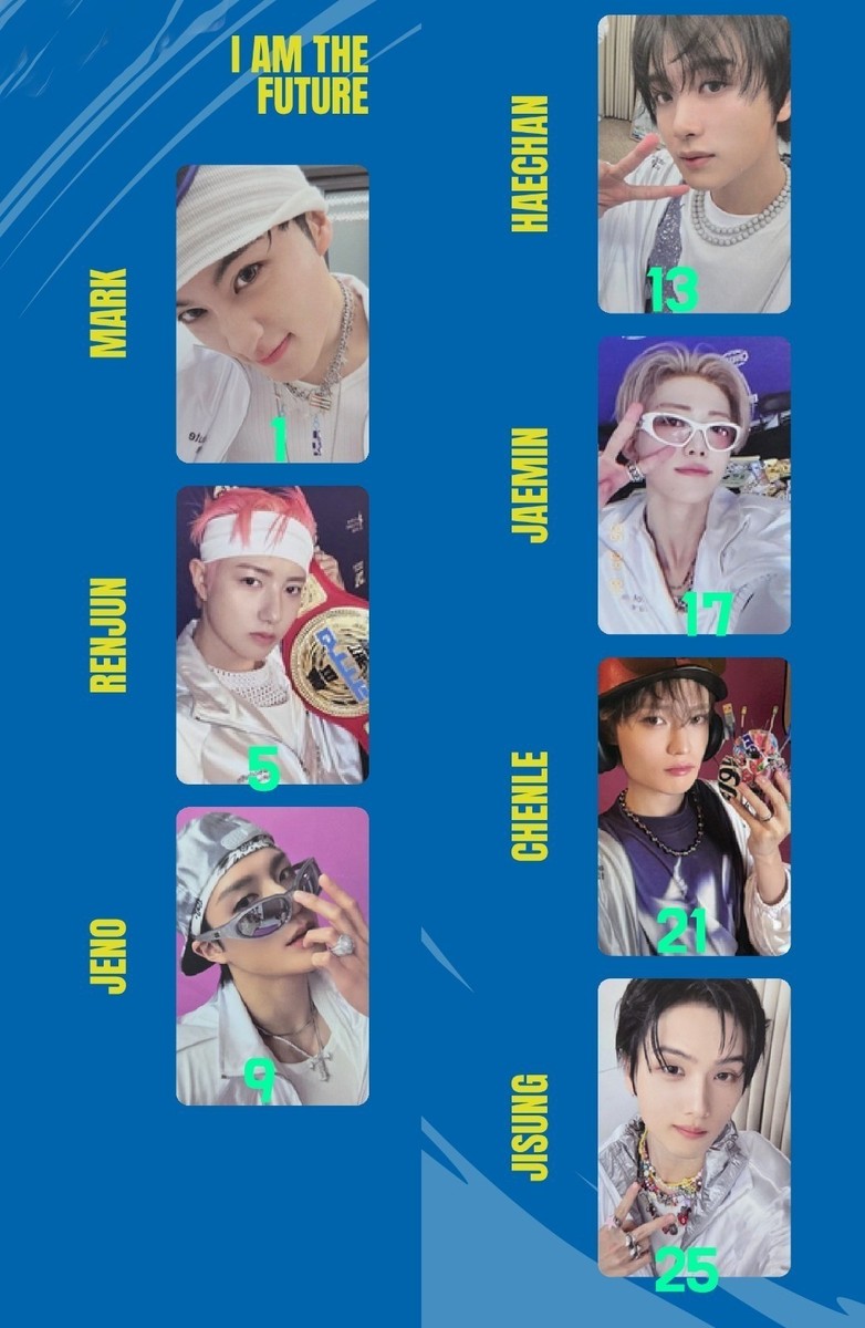 NCT DREAM - Go Back To The Future PHOTOCARD hoverboard/digipack