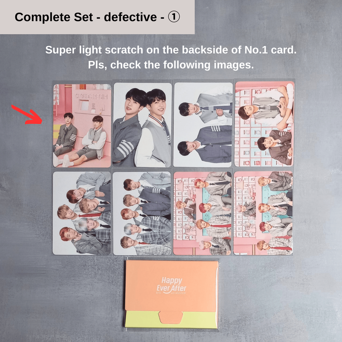 BTS 2018 4th Muster Seoul Happy Ever After Official Mini Photo