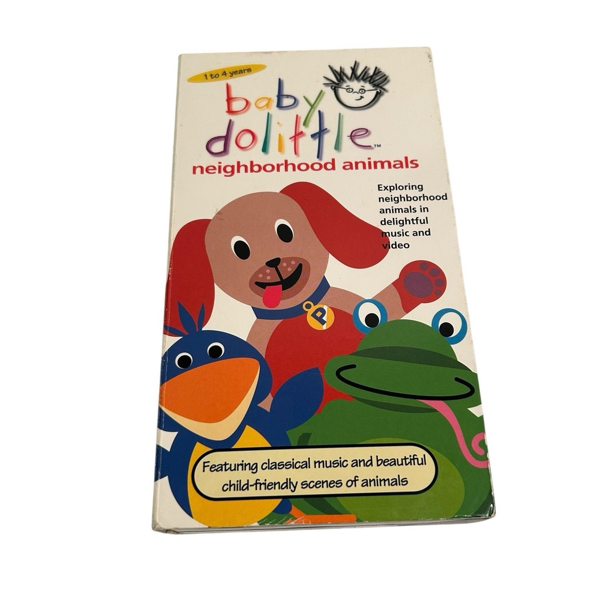 Baby Dolittle Neighborhood Animals VHS 2001 Children's Video