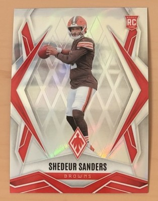 2025 Panini Phoenix Shedeur Sanders Rookie Silver Prizm #154