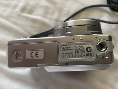 Casio EXILIM Pro EX-P600 6.0MP Digital Camera - Silver for sale