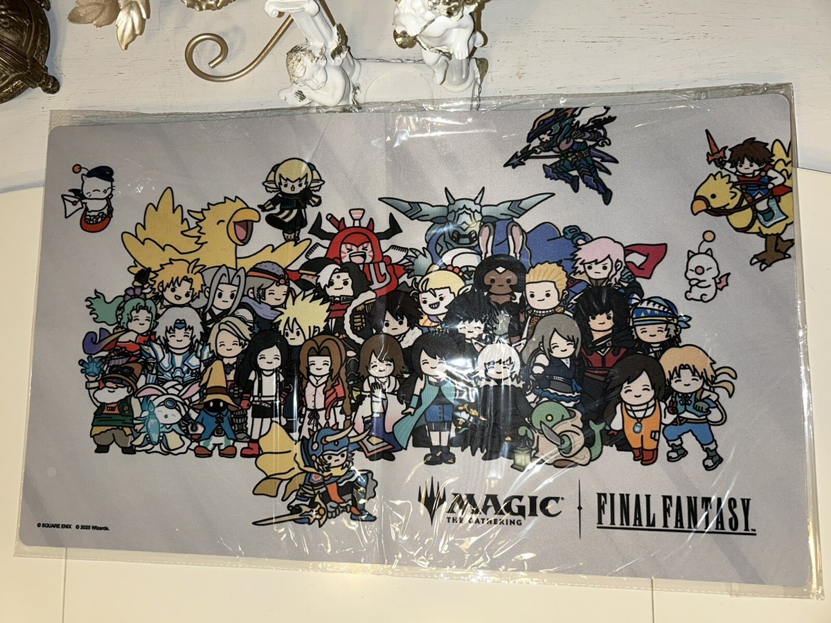 MTG Final Fantasy Playmat limited to Japan WotC official New