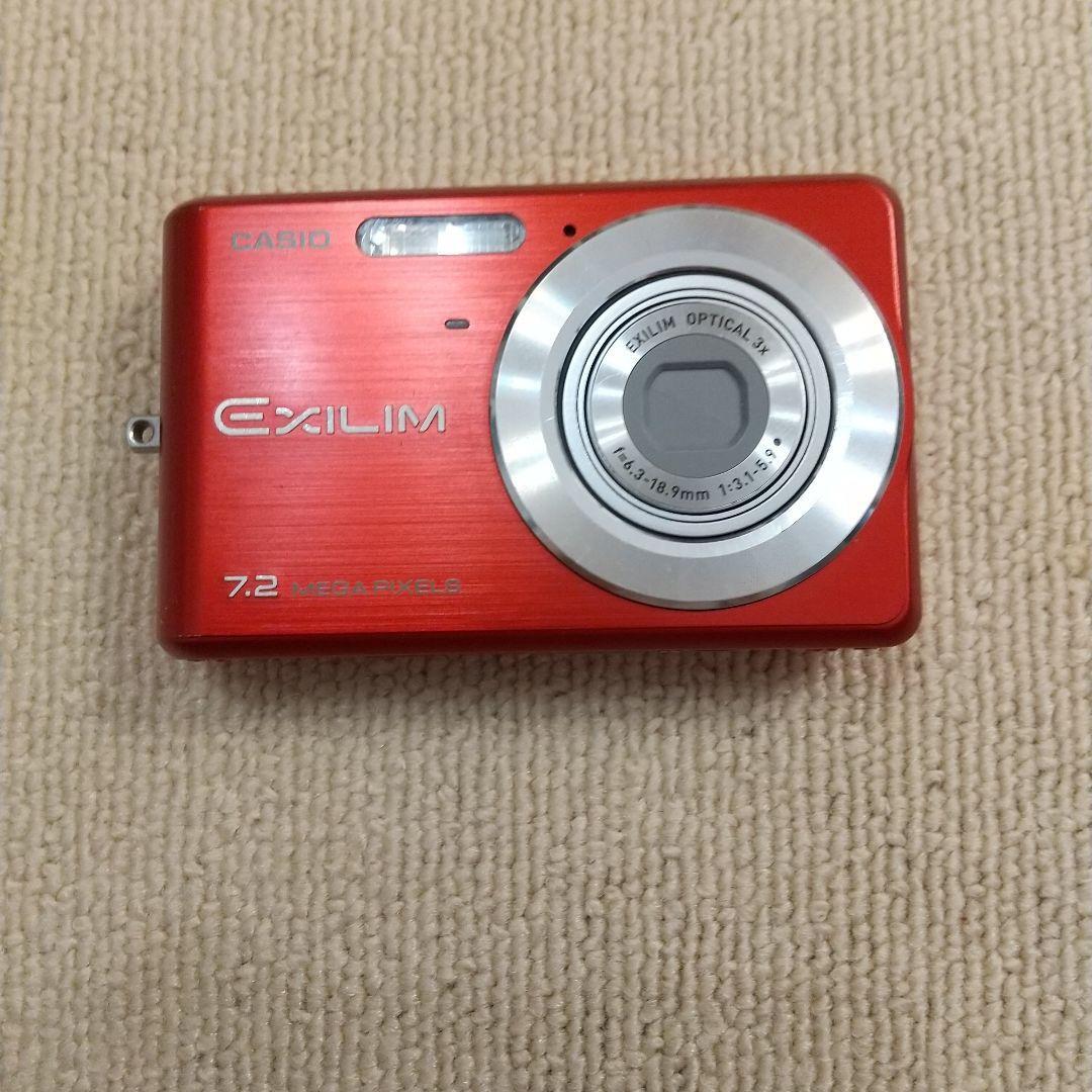 CASIO Digital Camera EXILIM ZOOM Red EX-Z77 RD 7.2MP Optical 3x