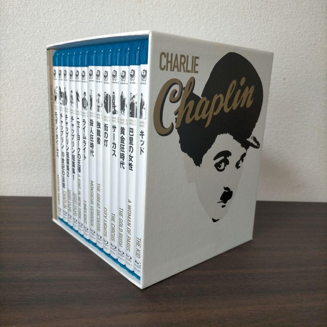 Chaplin Blu-ray BOX 13 disc set Movie Documentary Charles Chaplin