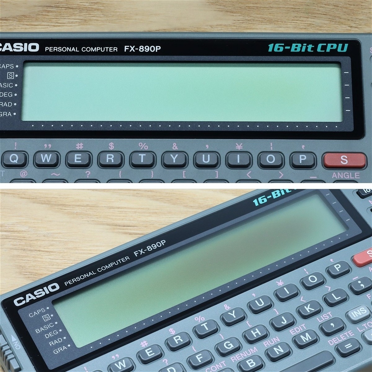 Casio FX-890P 16-Bit CPU 256KB RAM Pocket Computer BASIC C