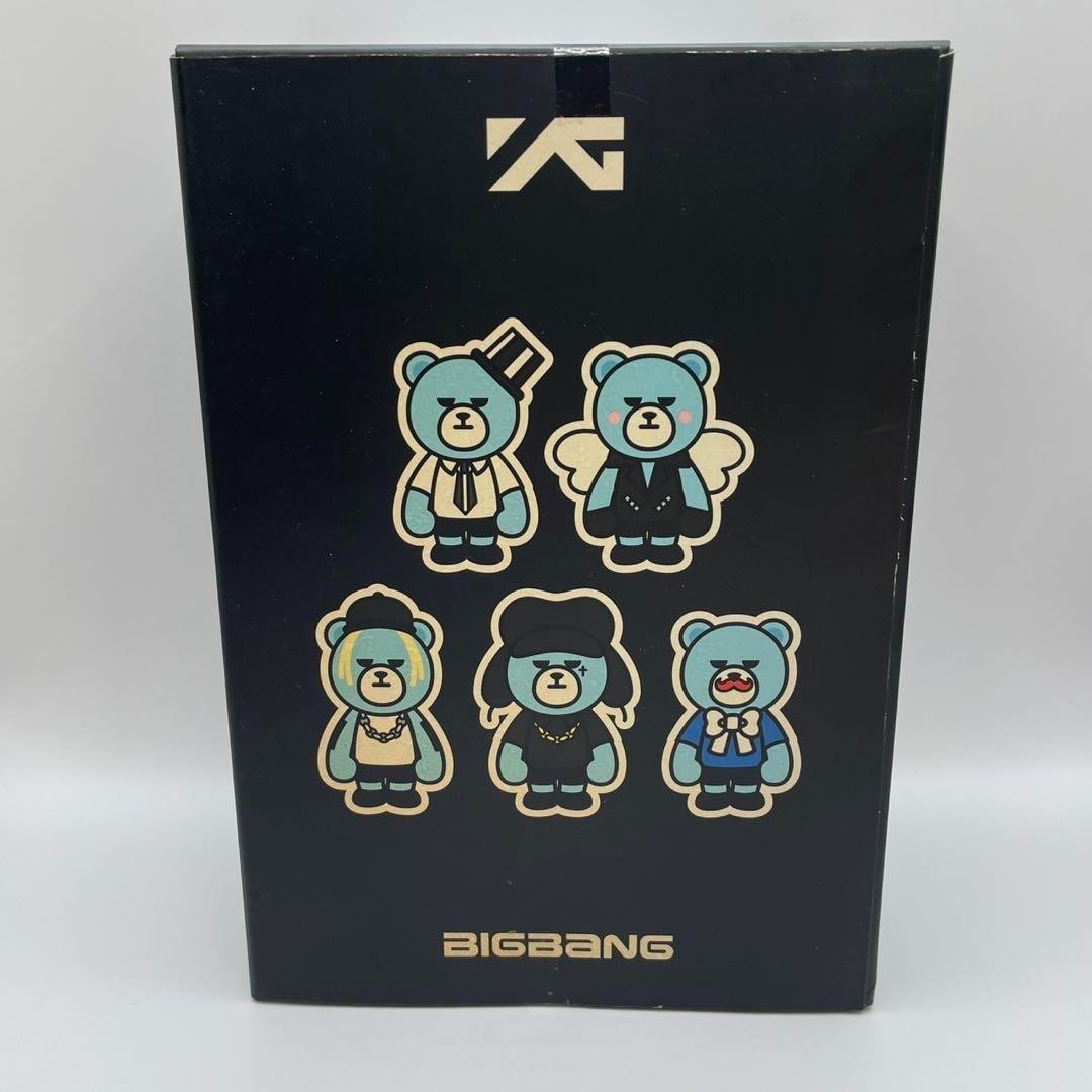 KRUNK x BIGBANG Official YG Bear Plush toy T.O.P Version Blue DOOM