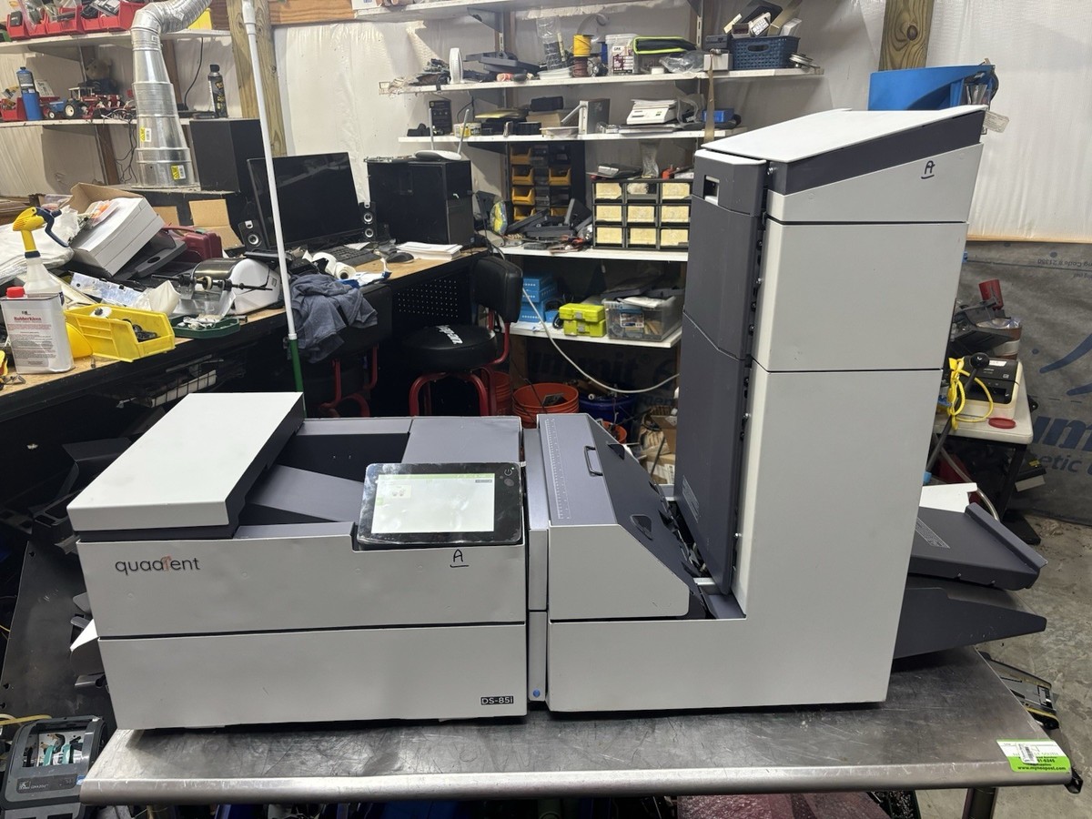 Neopost DS85i Quadient FP Formax Folder Inserter 162K Cycles