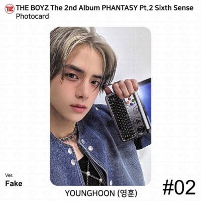 The Boyz Phantasy Pt.2 Sixth Sense Younghoon Photocard Postcard