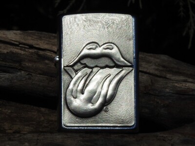 The Rolling Stones Tongue Surprise Zippo Lighter - Mick Jagger