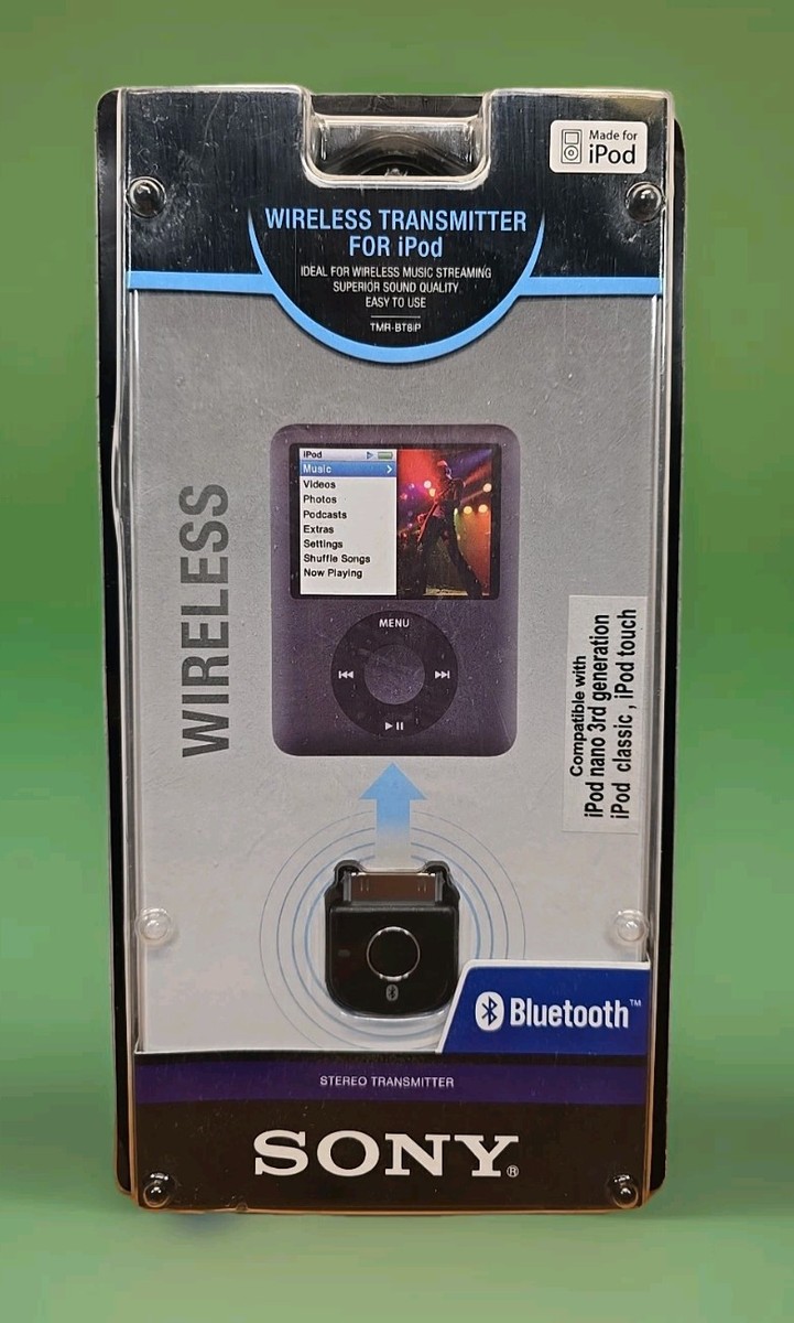 Sony Bluetooth Wireless Transmitter for iPod (black) TMRBT8IP for