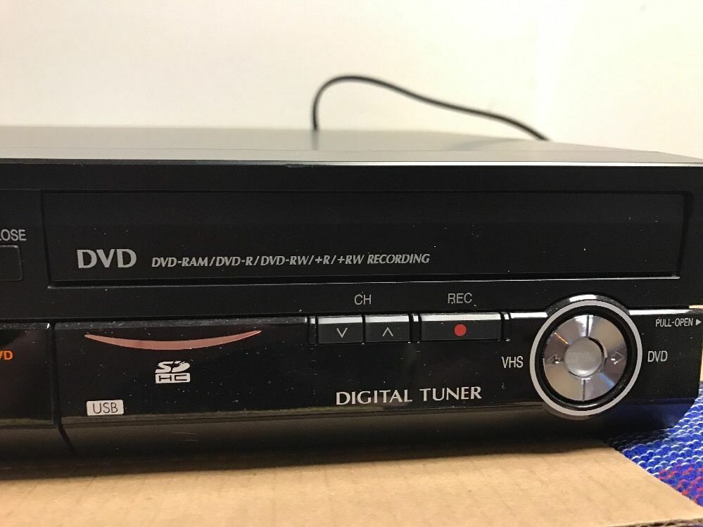 Panasonic DMR-EZ485V DVD VCR combo Recorder with remote | eBay