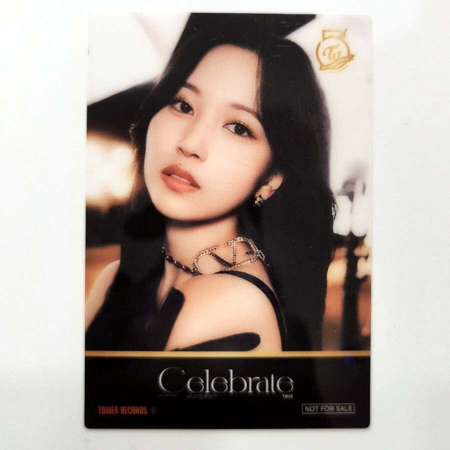 TWICE JAPAN 4th ALBUM Celebrate Tower Record Limited POB Clear