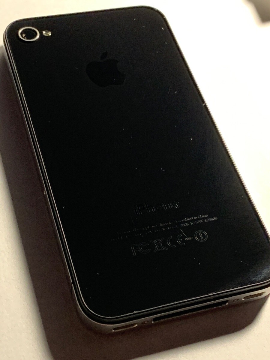 Apple iPhone 4 - 16GB - Black UNLOCKED EXCELLENT MC603B/A ++FREE