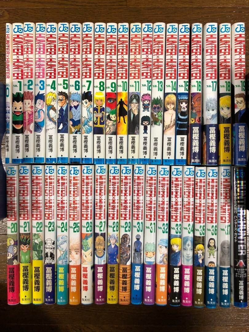 ALL 1st edition Hunter x Hunter VOL.1-36 Complete set Comics
