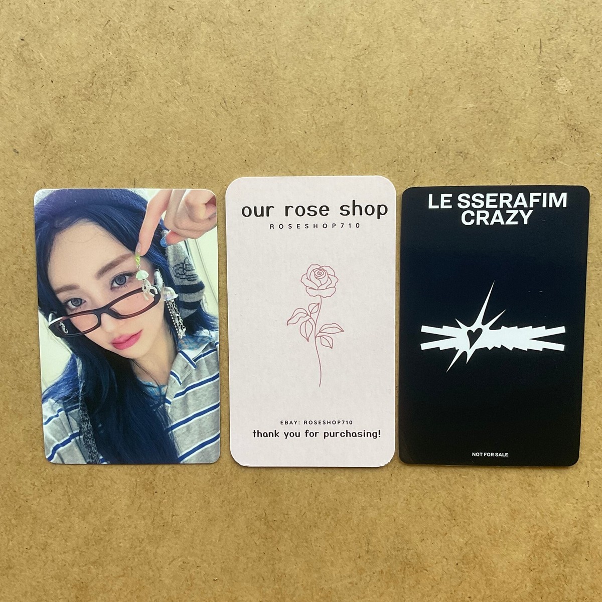 LE SSERAFIM Crazy Official UMS Universal Music Lucky Draw LD JP