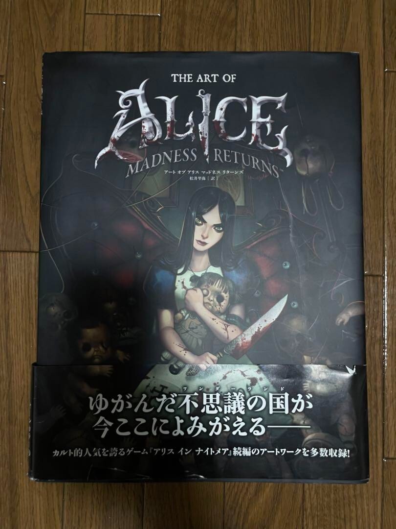 The Art of Alice Madness Returns Illustrations Art Book From Japan