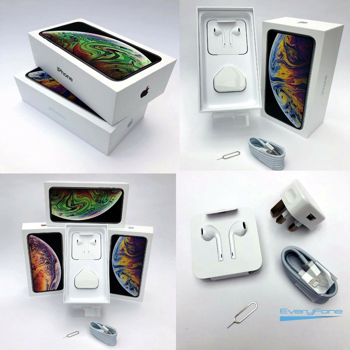Original iPhone XS MAX box with or without BRAND NEW Accessories