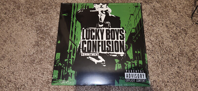 Lucky Boys Confusion: Commitment Vinyl, Green/Black Pinwheel, NEW