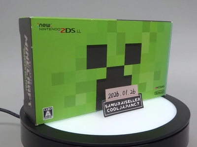 New Nintendo 2DS LL Minecraft Creeper Edition Game Console Japan