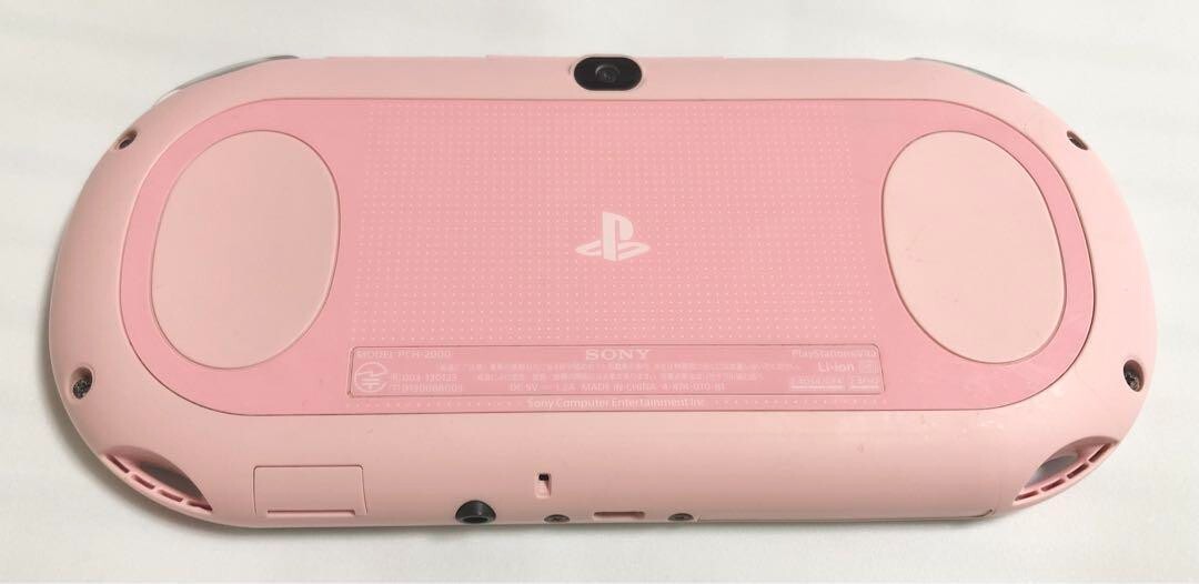 PS Vita Playstation PSV Slim Light Pink White PCH 2000 ZA19