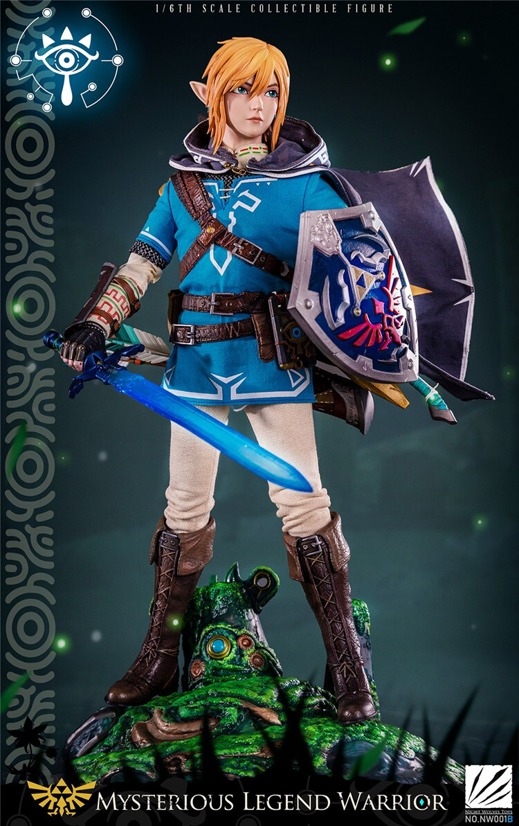 NWTOYS Breath Of The Wild Link Action Figure Model In Stock ex 1/6