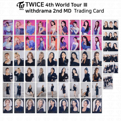 TWICE 4th World Tour III withdrama 2nd MD Official Trading Card