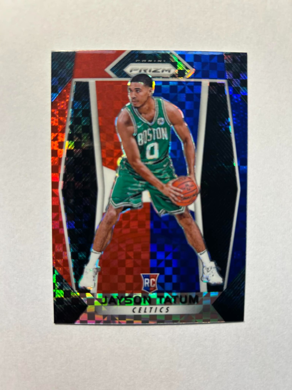 Jayson Tatum 2017 Prizm #16 Red White Blue Price Guide - Sports