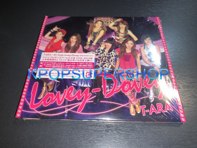 T-ARA Japanese Album Lovey Dovey CD DVD Photocard Booklet New