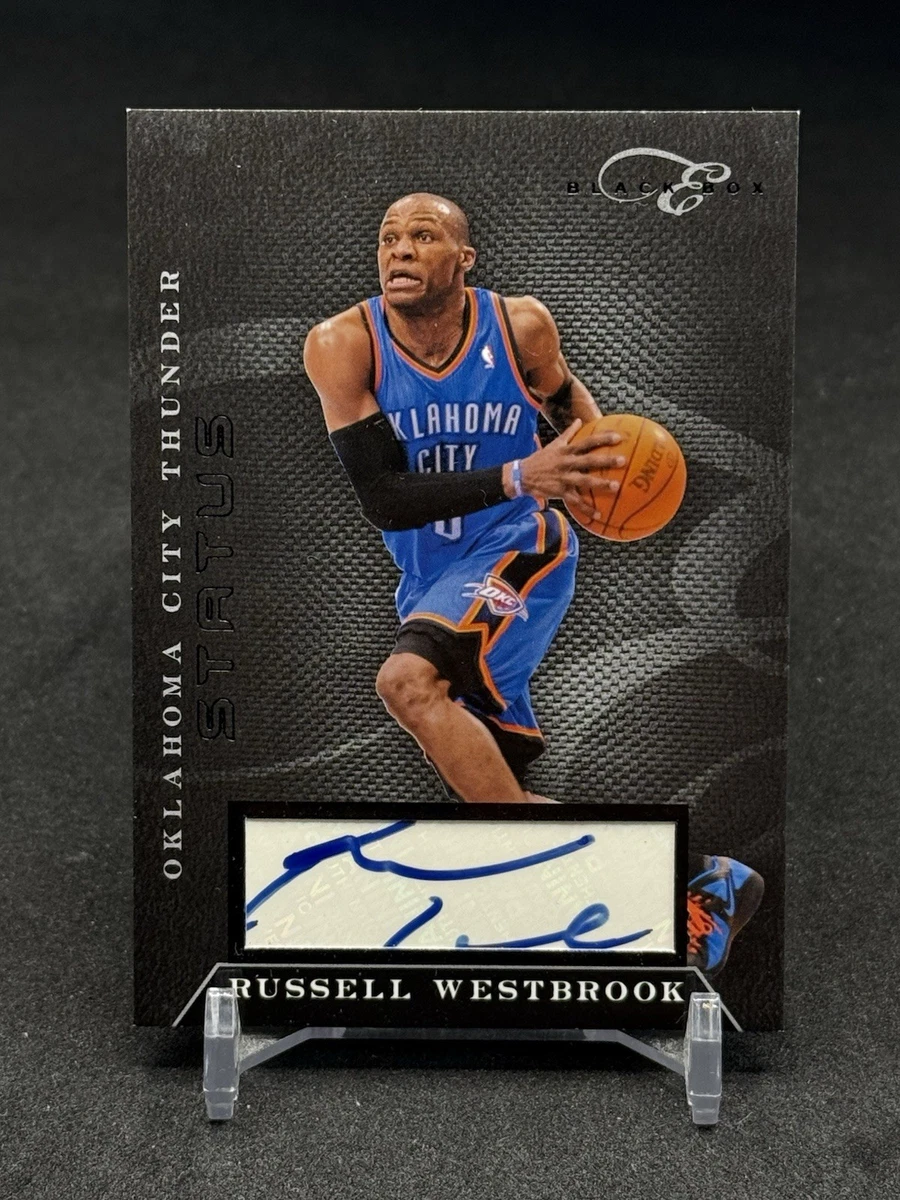 Panini Russell Westbrook Basketball Autographed Sports Trading