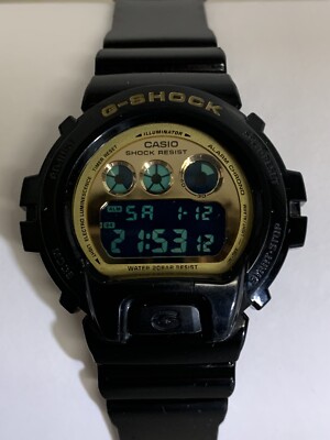 Casio G-Shock 3230 Crazy Colors Black Gold Mirror DW-6900CB