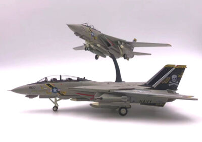 Wltk 1/100 US Navy Grumman F-14A Tomcat VF-84 Jolly Rogers Diecast