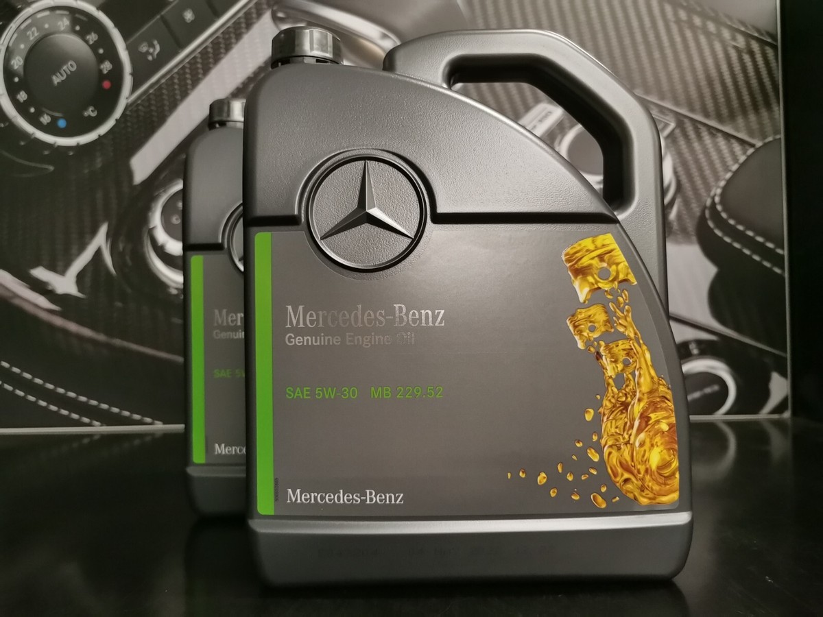 10L Genuine Mercedes Benz 5W30 Low Ash Engine Oil 229.52 Fully