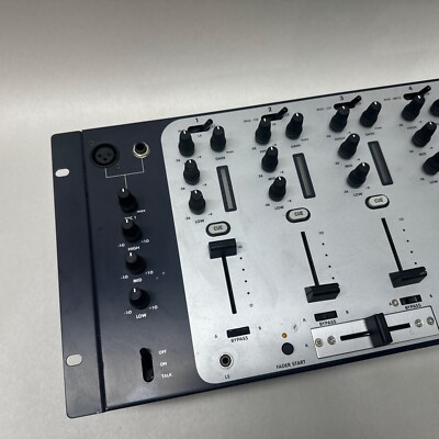 STANTON RM 404 Mixer New Dj Scratch 4 Channel Phono Rack Mountable