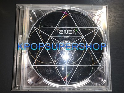 2NE1 New Album Crush Black Ver Autographed Signed CD Photobook