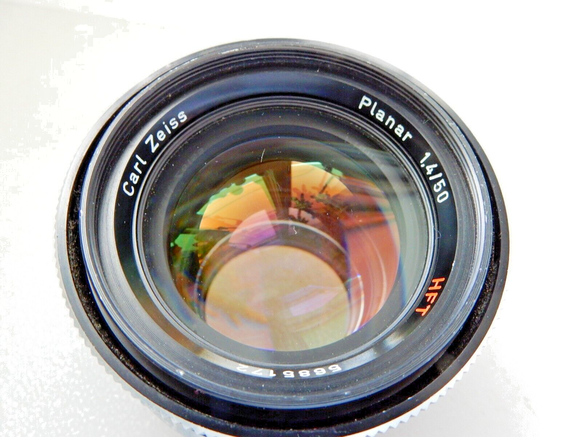 Carl Zeiss HFT Planar 1.4/50mm Rollei QBM Mount West Germany No