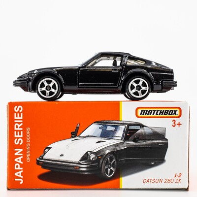 2022 Matchbox Japan Series J-2 Datsun 280 ZX BLACK | WHITE | FSB