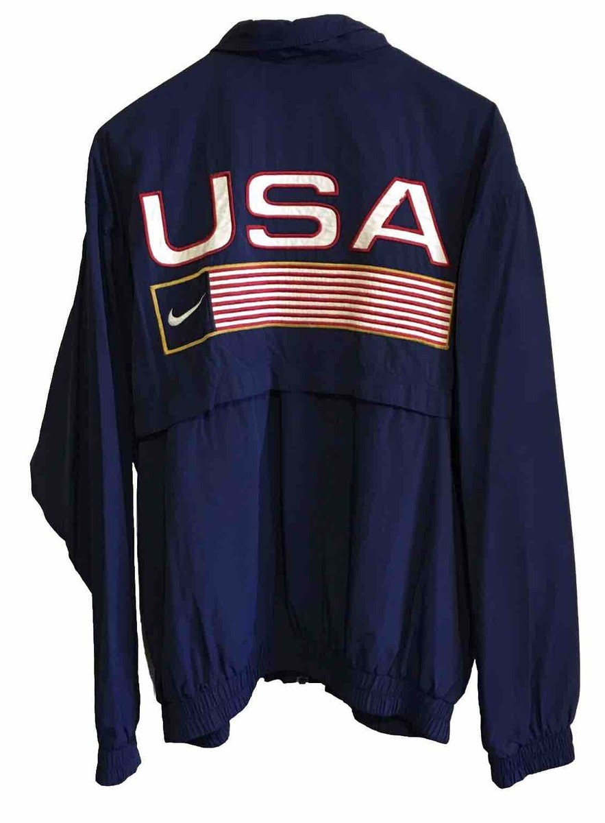 Nike USA Track & Field 1996 Olympics Atlanta Official Windbreaker