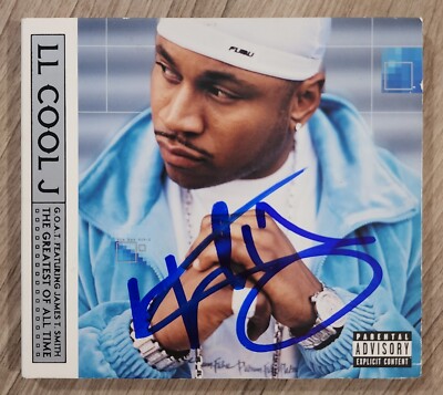 LL Cool J Signed GOAT CD Digipak Rap Hip Hop LEGEND RAD | eBay