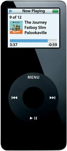 Apple iPod nano 1st Generation Black (2 GB) Good Condition