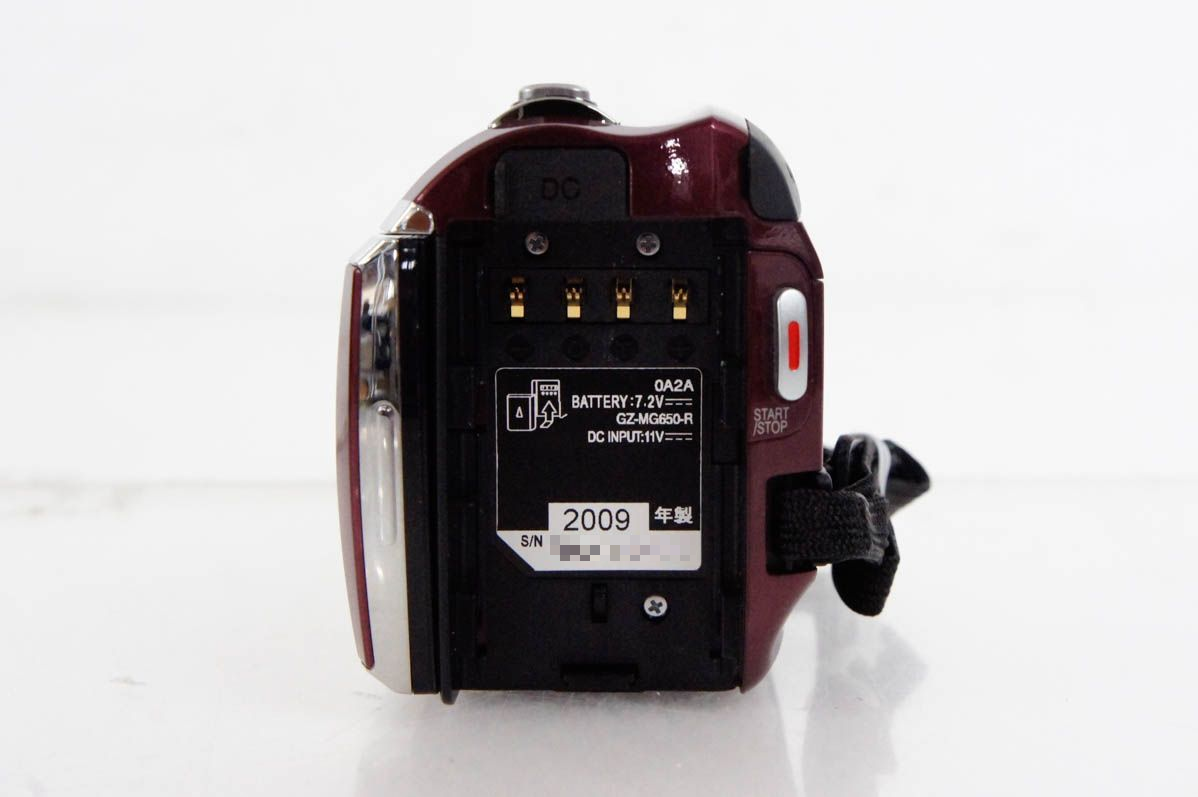 JVC Victor GZ-MG650-R Everio HDD Video Camera Red Good | eBay
