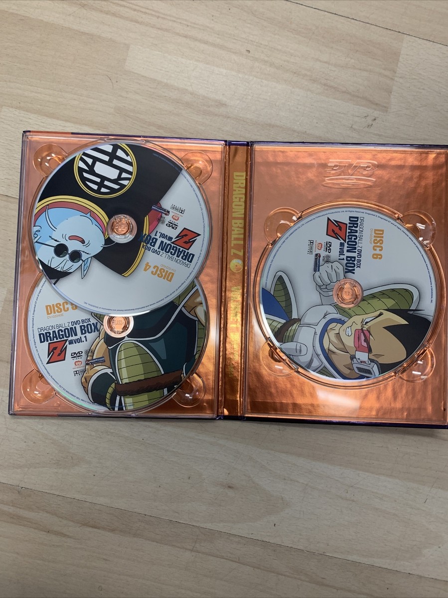 DRAGON BALL Z DBZ Dragon Box Complete Set DVD REPLACEMENT DISCS 4