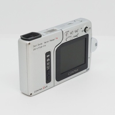 CONTAX U4R Stylish Swivel Digital Camera Black Excellent Condition