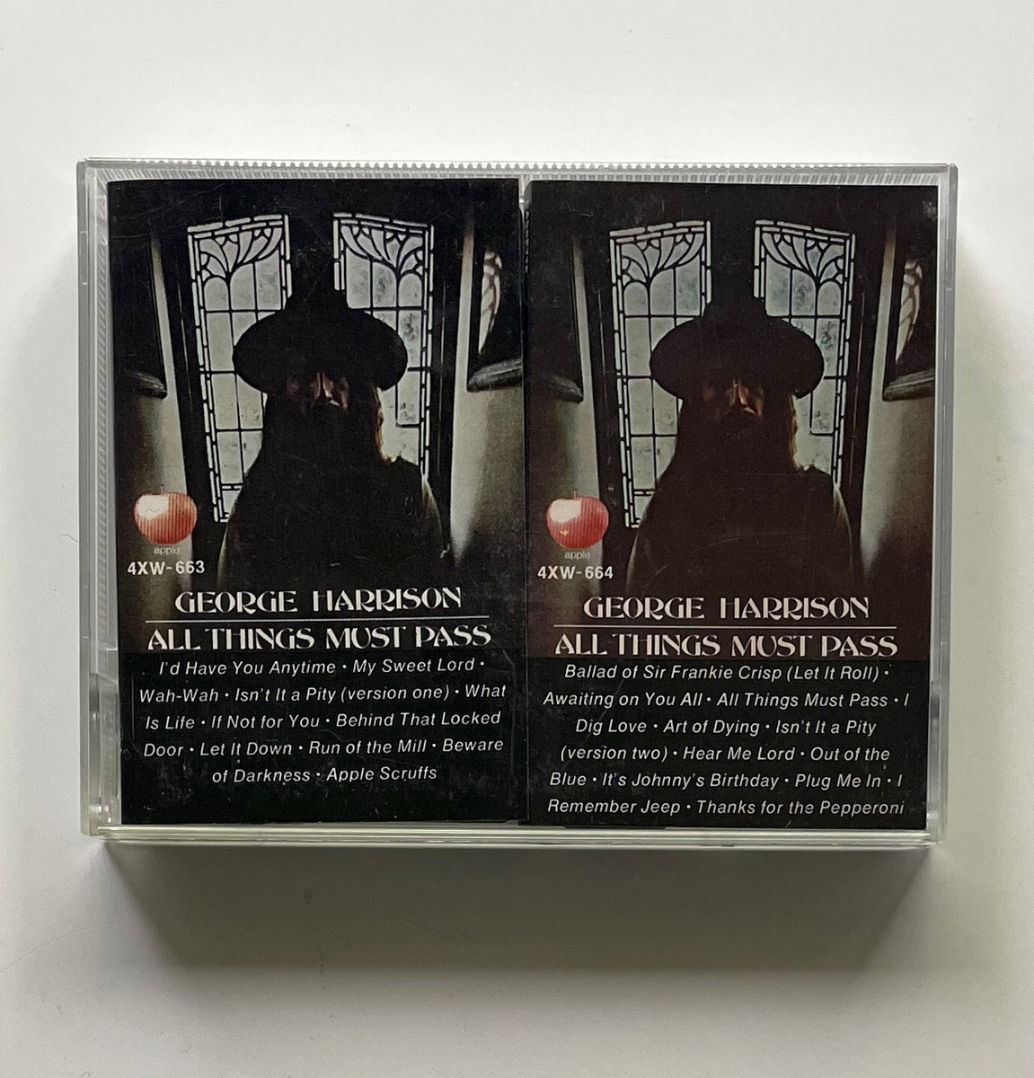 Vtg GEORGE HARRISON Album ALL THINGS MUST PASS Cassette 2-Tape Set