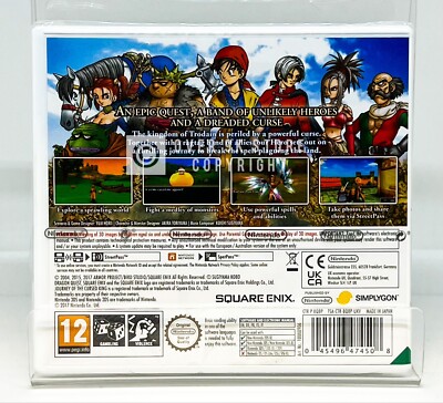 Dragon Quest VII 7 + Dragon Quest VIII 8 - Nintendo 3DS - PAL