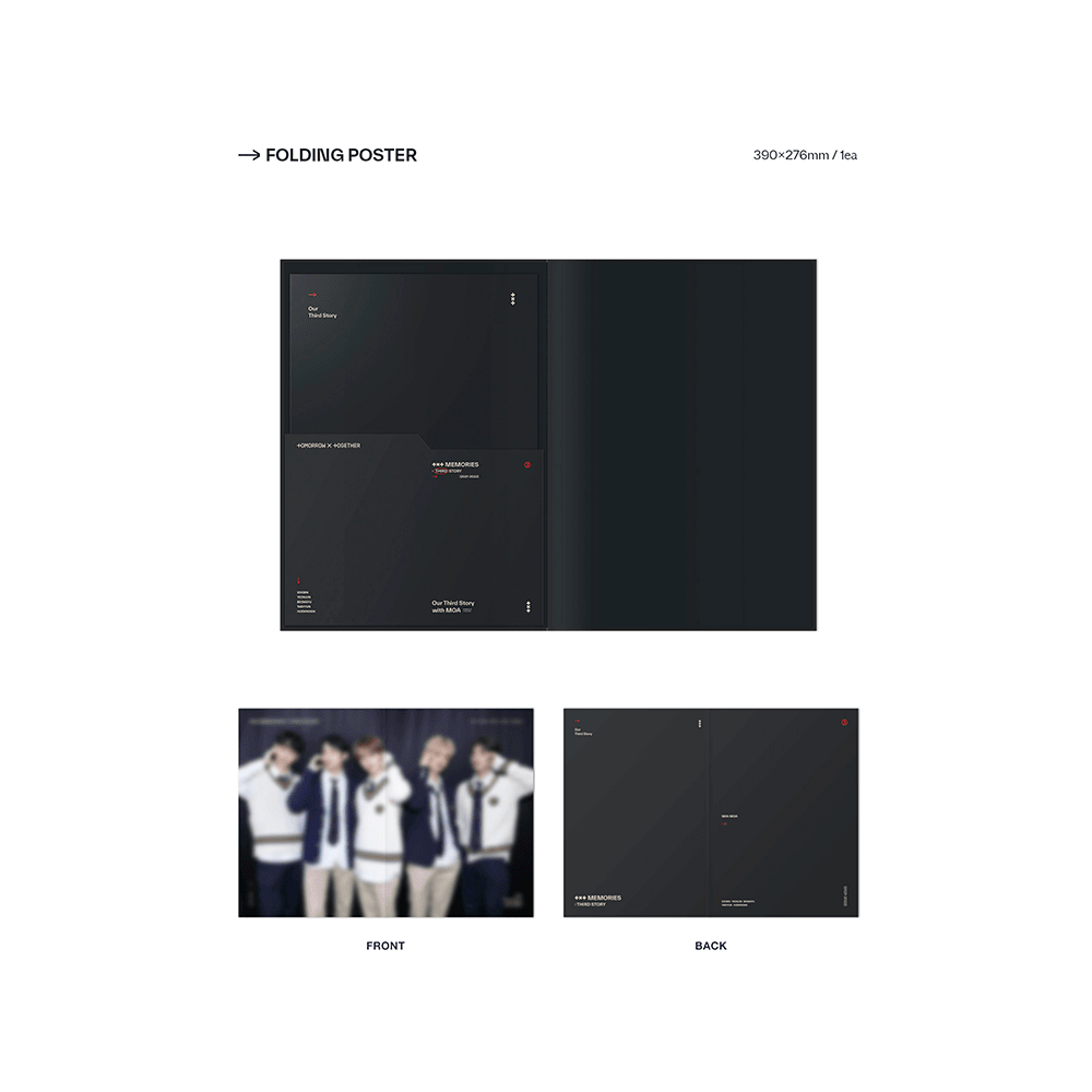 TXT Memories: Third Story DVD or Digital Code + Weverse POB