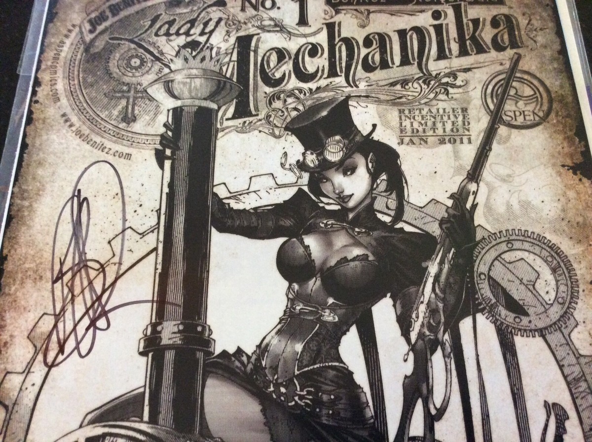 LADY MECHANIKA #1 J. SCOTT CAMPBELL RETAILER INCENTIVE VARIANT