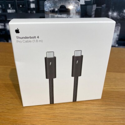 Apple Thunderbolt 4 Pro 1.8m Cable USB-C MacBook iPad iMac Sealed